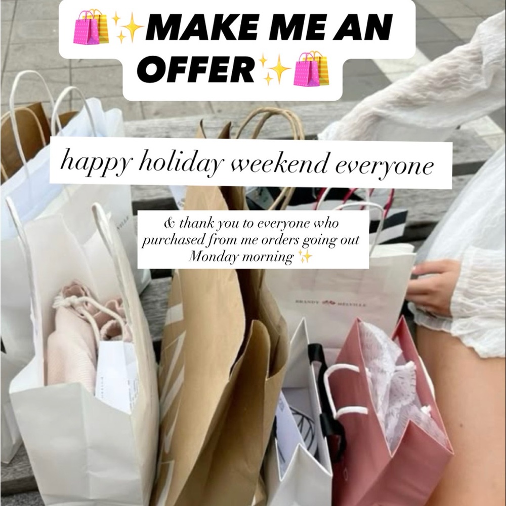 Trash & Luxury Women's Shopping Bags - White, Brown, Black